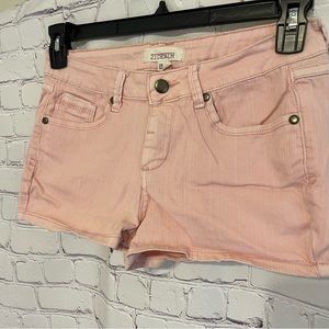 Forever 21 Cute Peach Jean Shorts